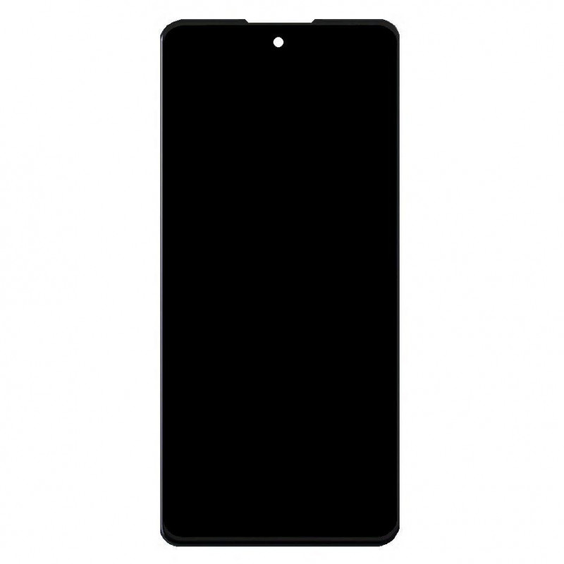 LCD With Touch Screen For I Kall Z15 - Black Display Glass Combo Folder